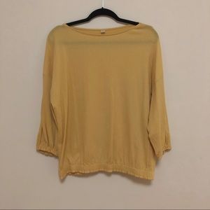 [NWOT] Uniqlo 3/4 Sleeve Blouse